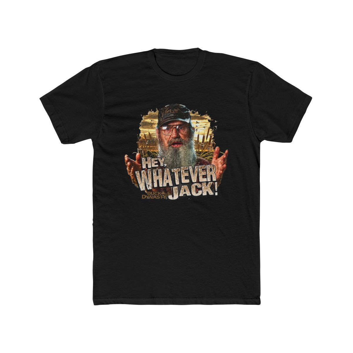 Duck Dynasty Whatever Jack T Shirt SMALL - alternate angle 3, merchandise