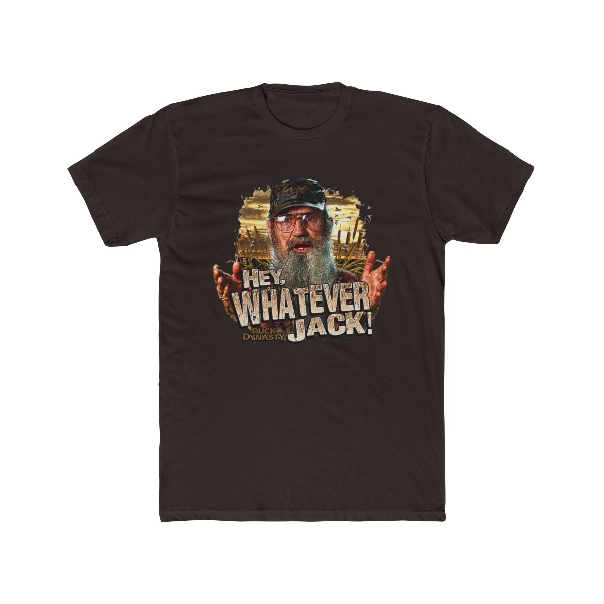 Duck Dynasty Whatever Jack T Shirt SMALL - alternate angle 2, merchandise