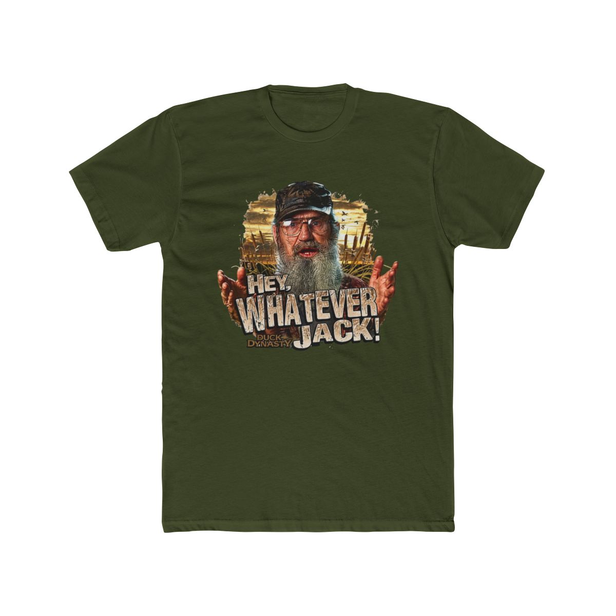 Duck Dynasty Whatever Jack T Shirt SMALL - alternate angle 5, merchandise