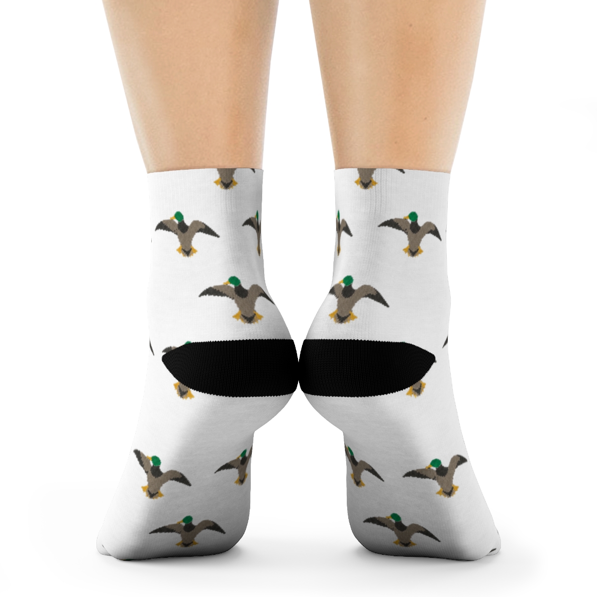 Duck Commander x General Vintage Mallard Brown Dress Sock | Duck Dynasty - alternate angle 1, merchandise