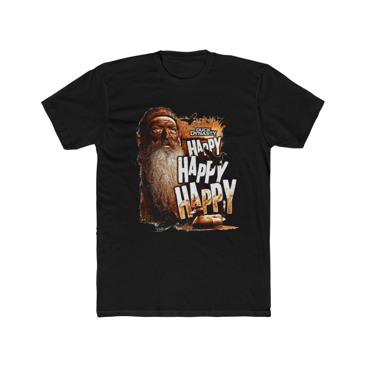 Duck Dynasty Happy Happy Happy T Shirt SMALL - Official T-Shirts merchandise